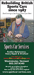 Sports Car Services ad